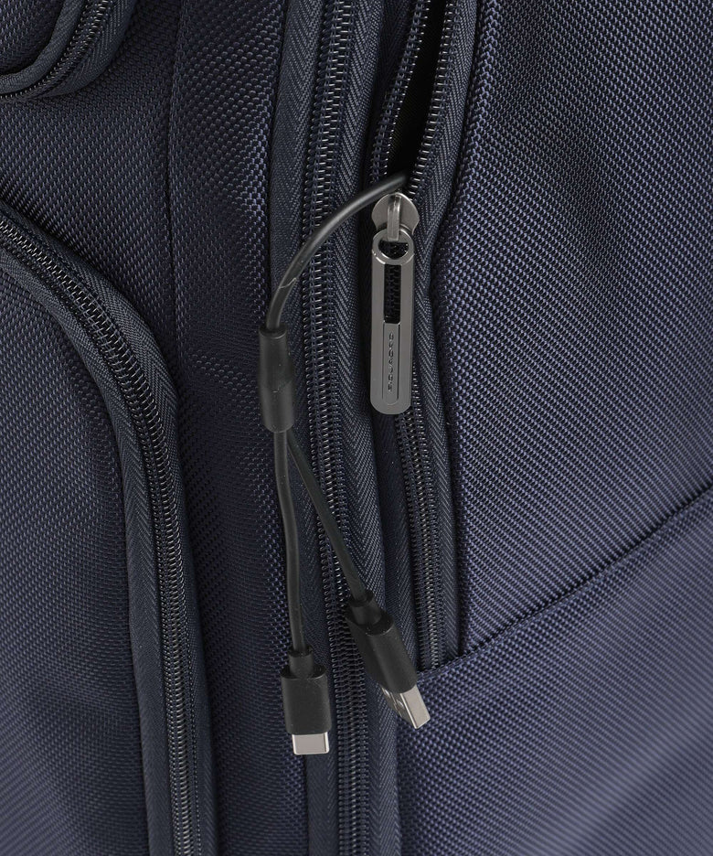 Piquadro Brief S Spinner (4 wheels) blu