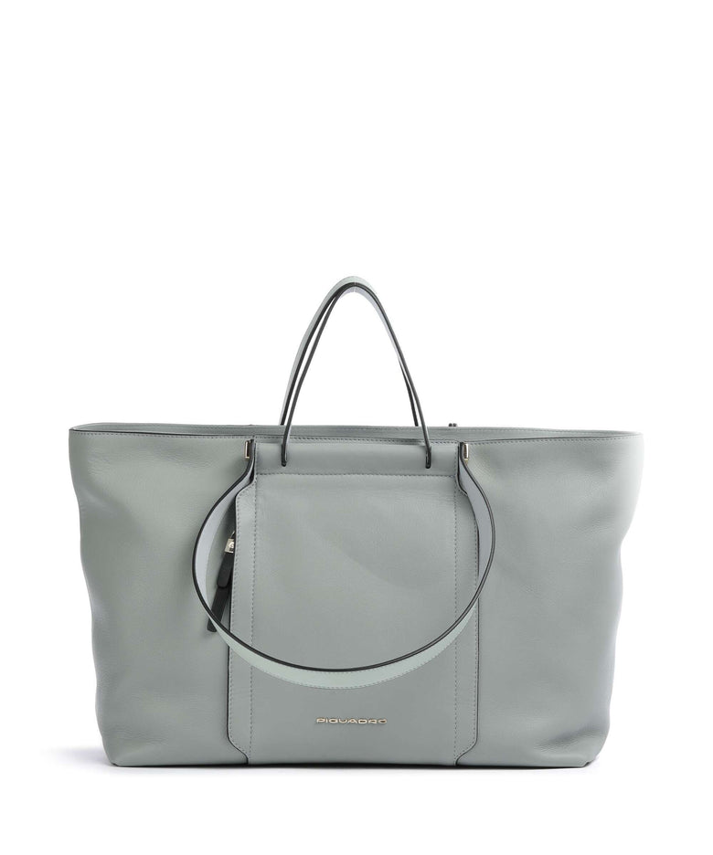 Piquadro Circle Tote bag verde menta