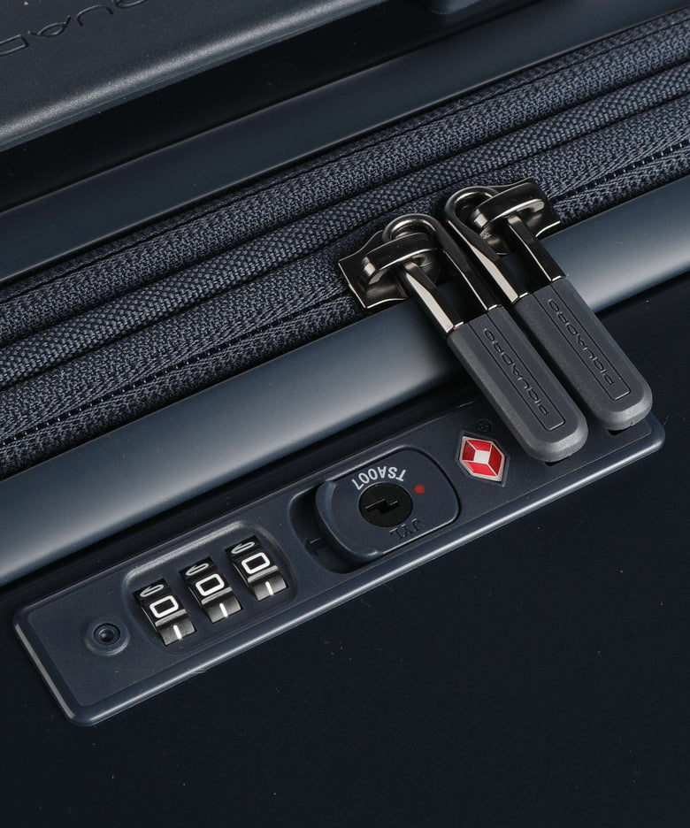 Piquadro PQ Light M Spinner (4 wheels) blu opaco