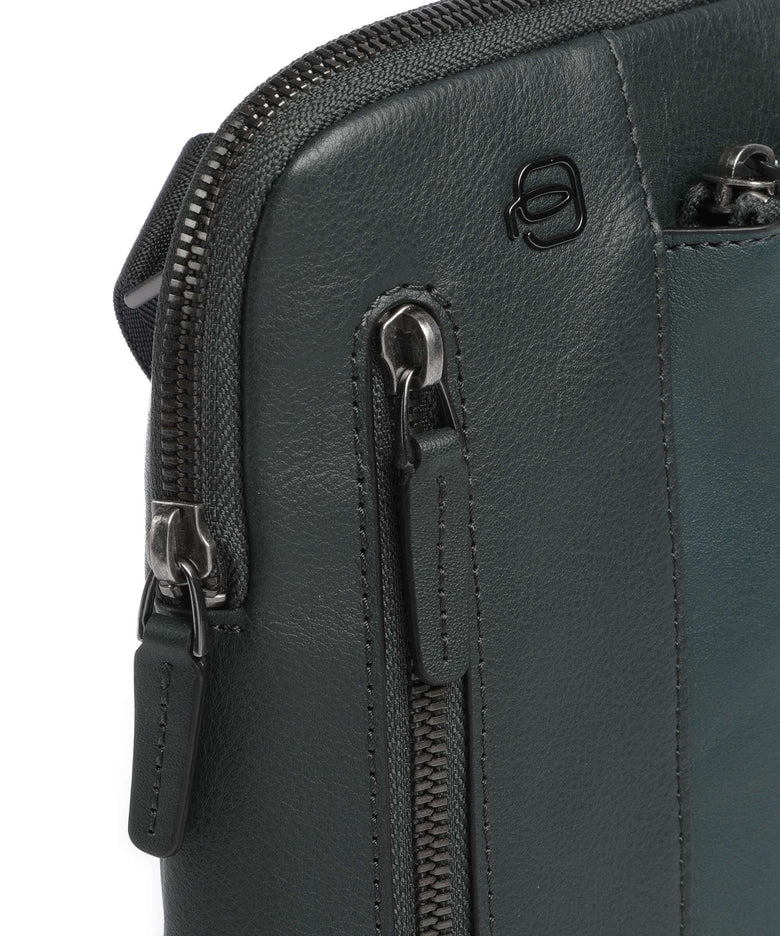 Piquadro Black Square Crossbody bag verde bosco/verde oliva