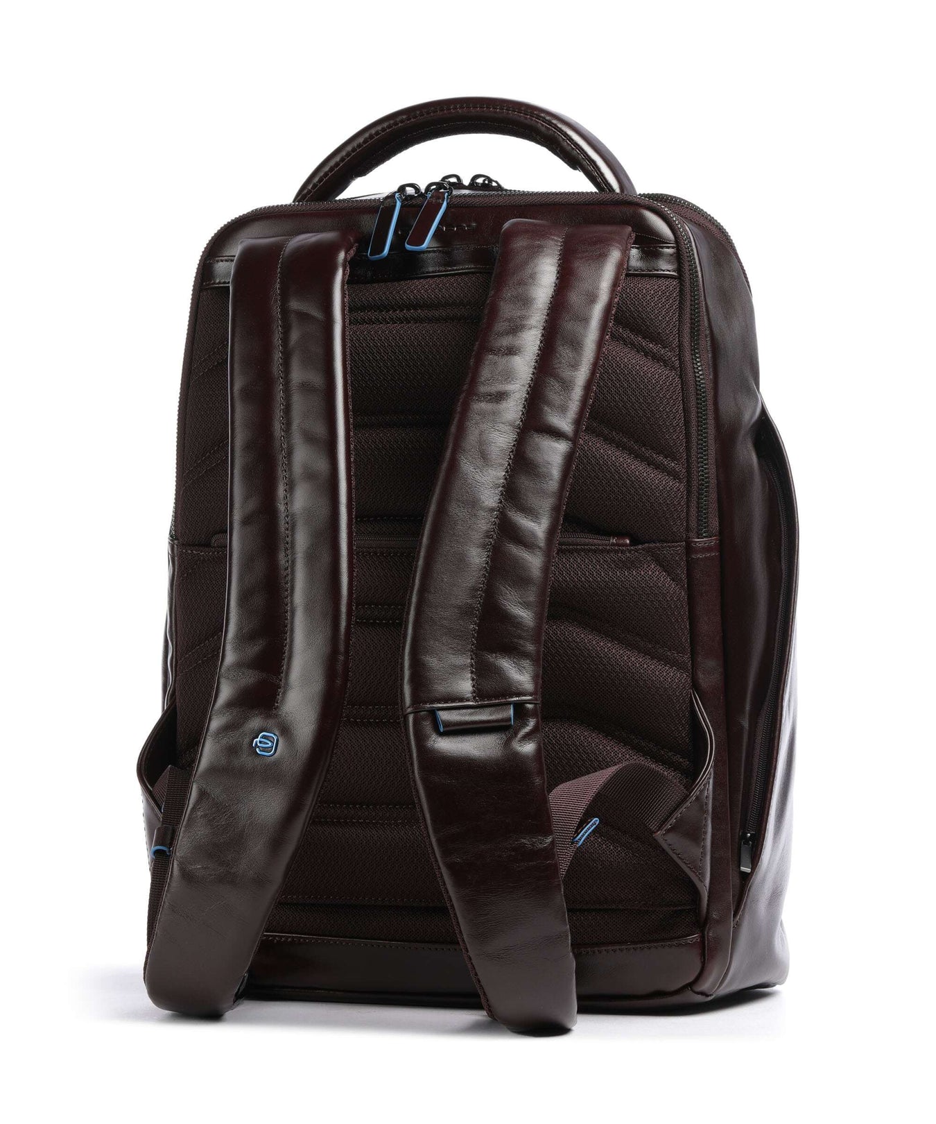 Piquadro Blue Square Backpack mogano