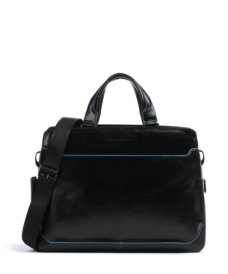 Piquadro Blue Square Briefcase nero