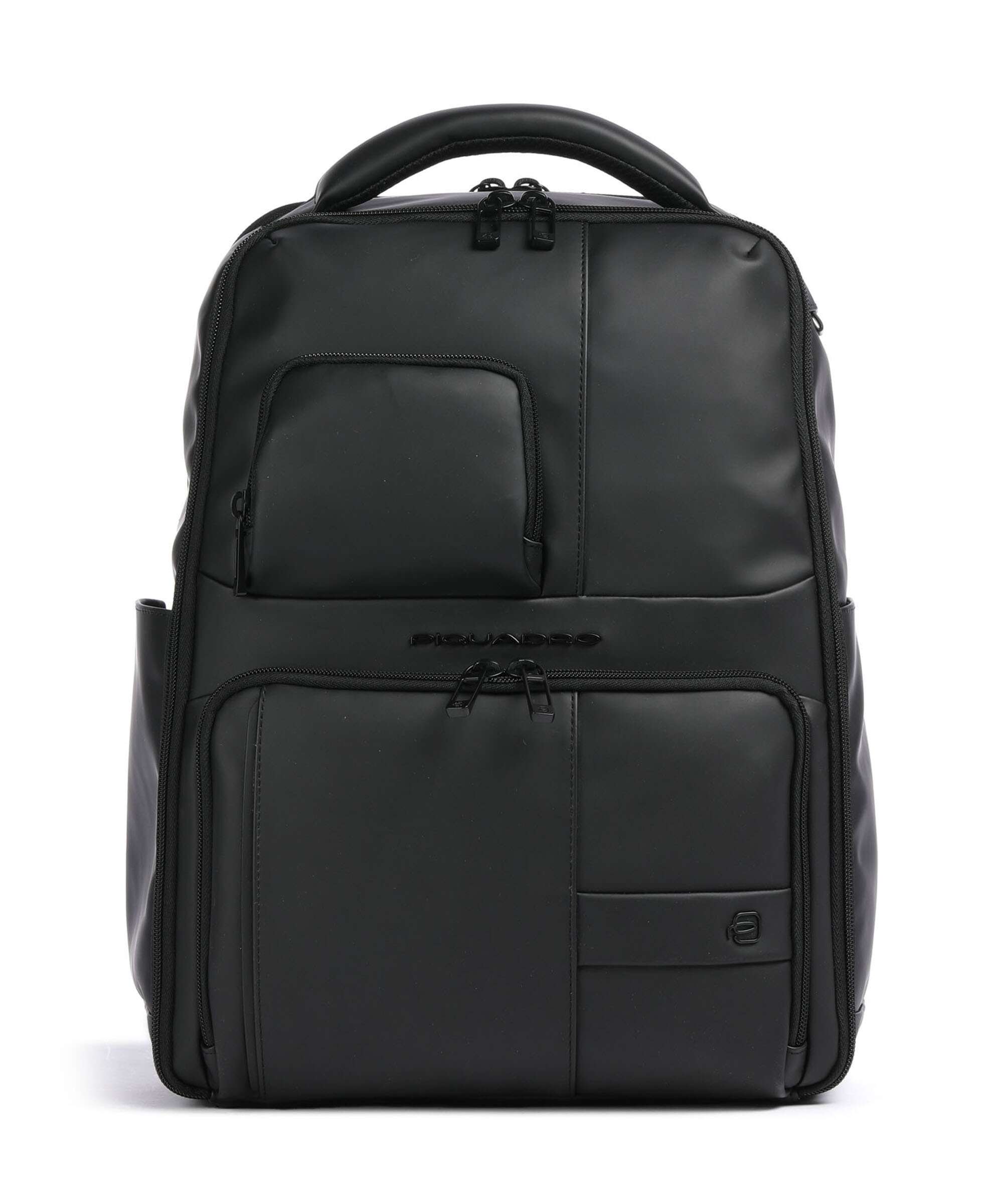 Piquadro Wollem W129 Backpack 14″ polyurethane nero - CA6238W129W