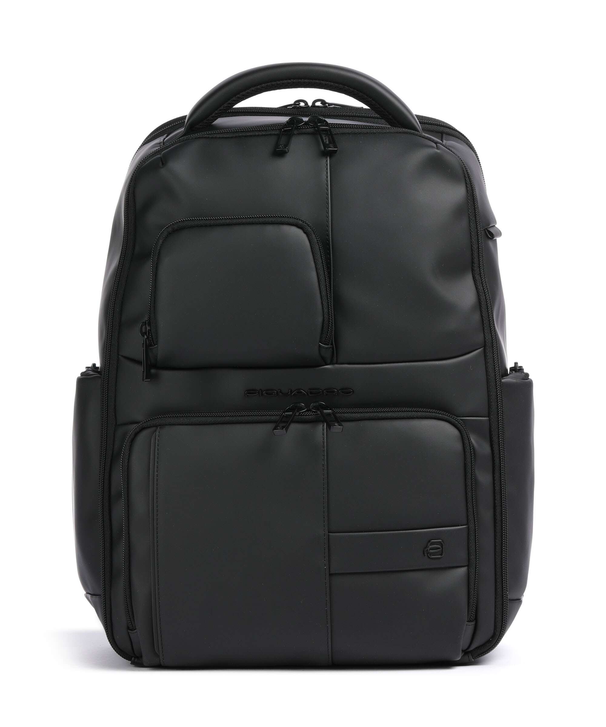 Piquadro Wollem W129 Backpack 14″ polyurethane nero - CA6239W129W