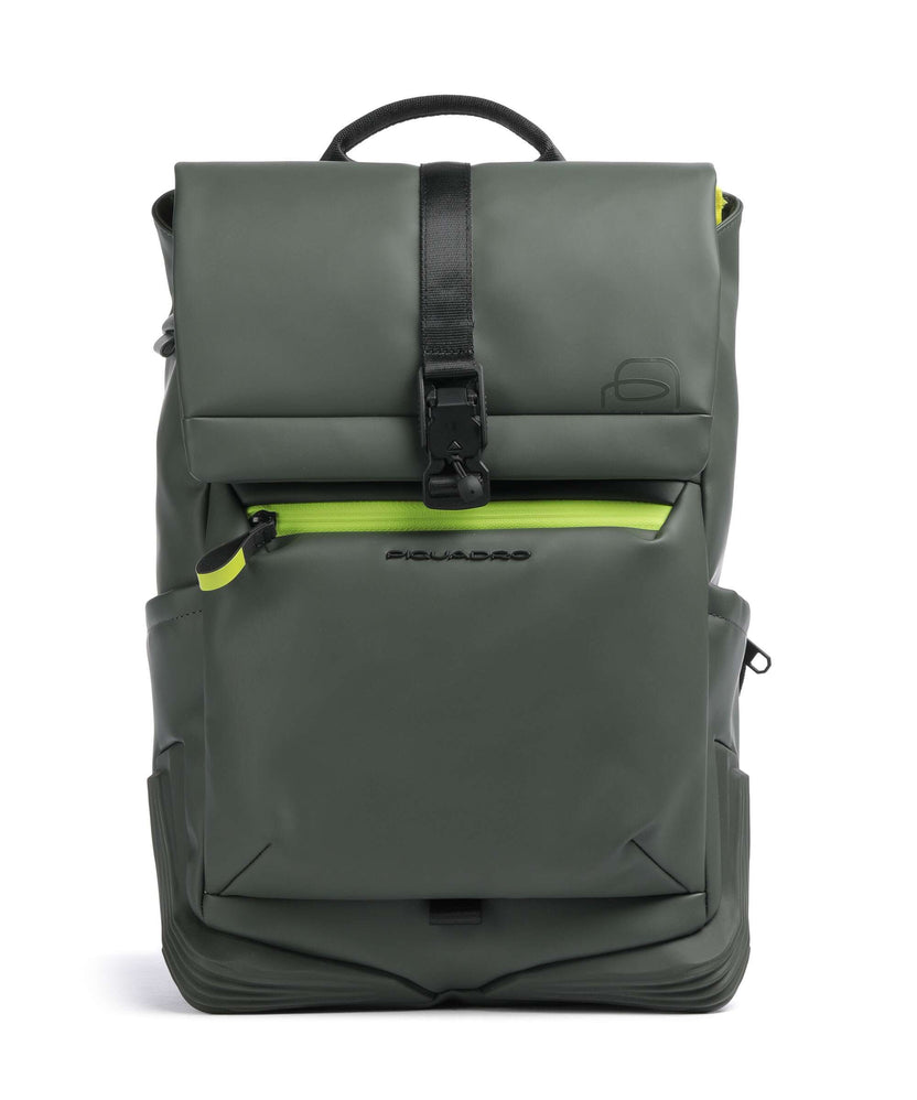 Piquadro Corner Special Backpack green