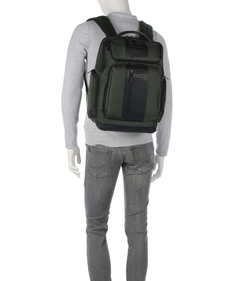 Piquadro Brief 2 Laptop backpack green
