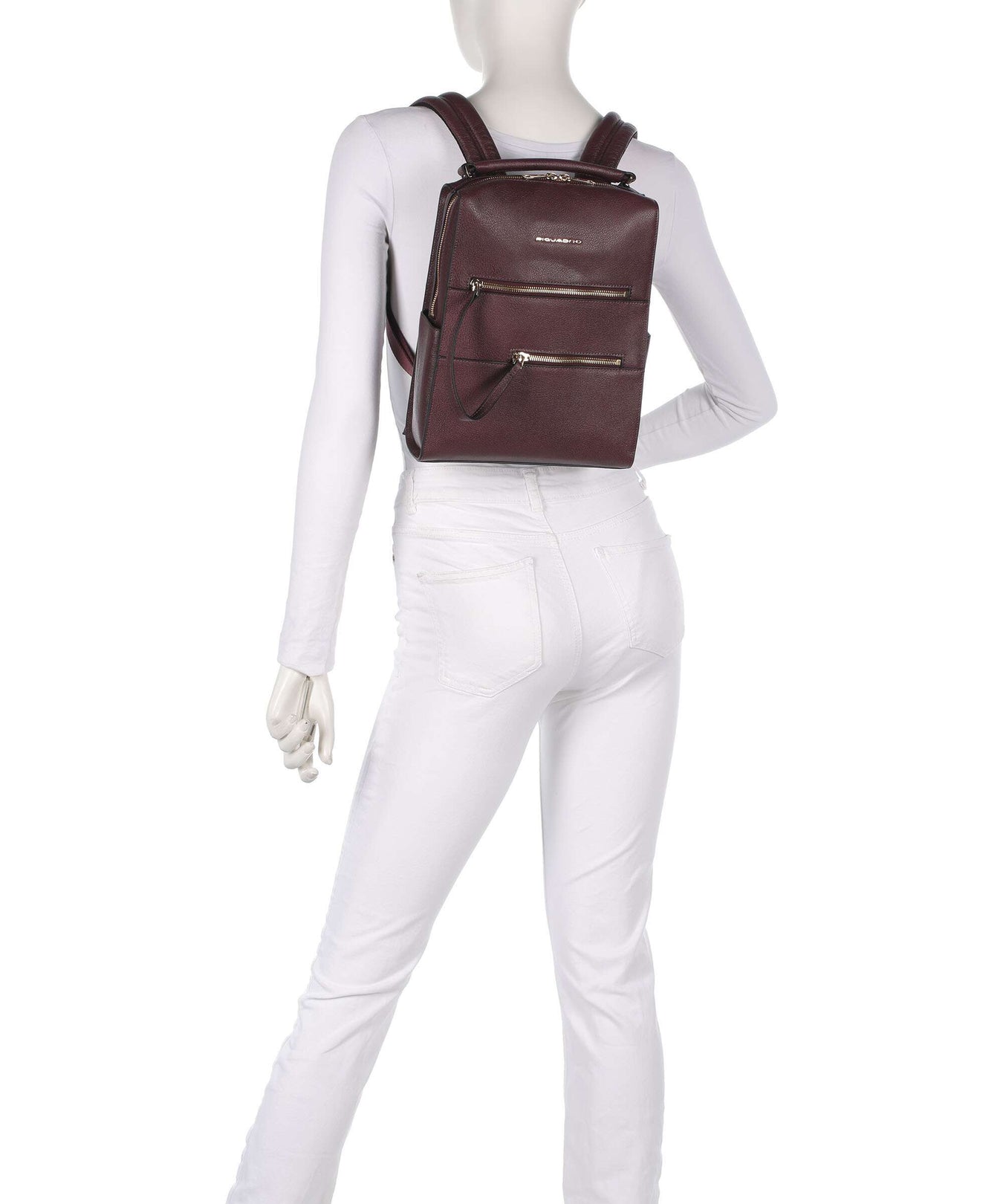 Piquadro W140 Backpack borgogna