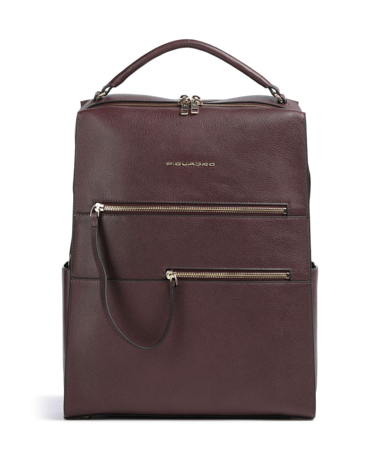 Piquadro W140 Backpack borgogna