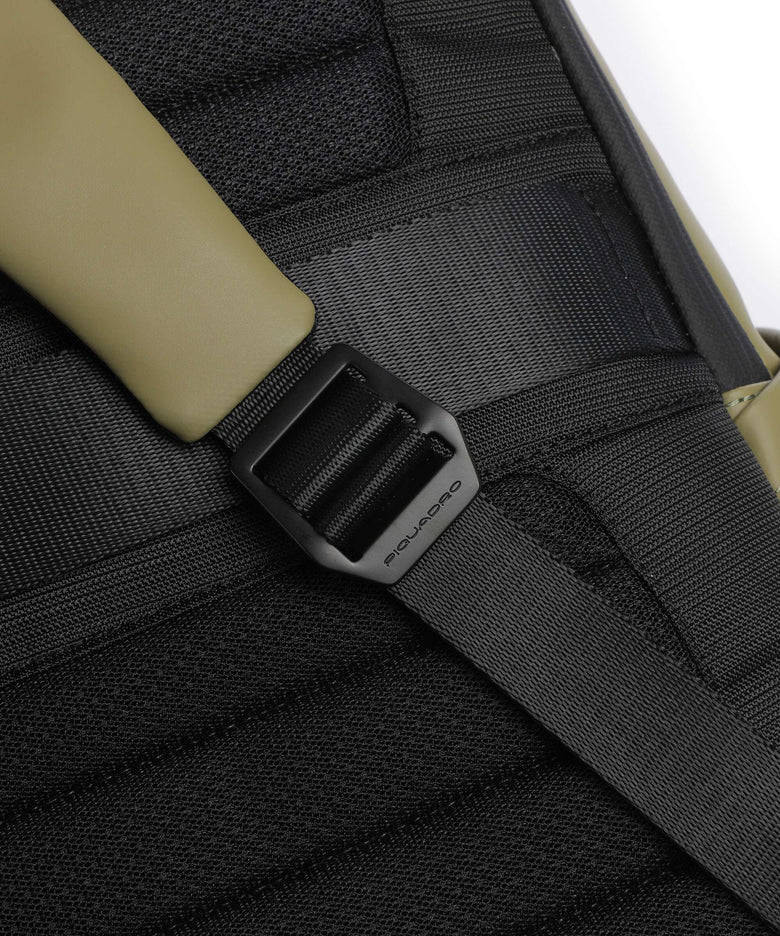 Piquadro Corner 2.0 Backpack light green