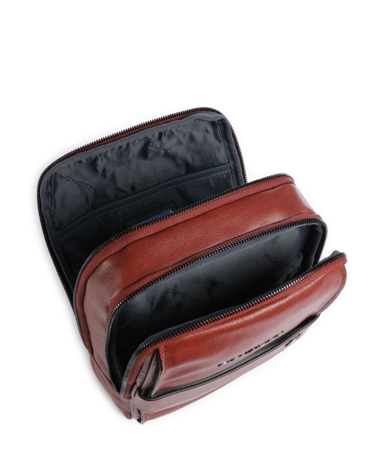 Piquadro Solm Crossbody bag cuoio