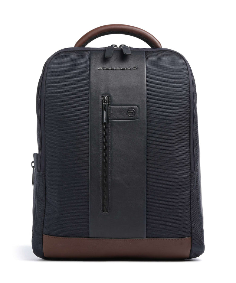 Piquadro Brief 2 Backpack blue/cognac