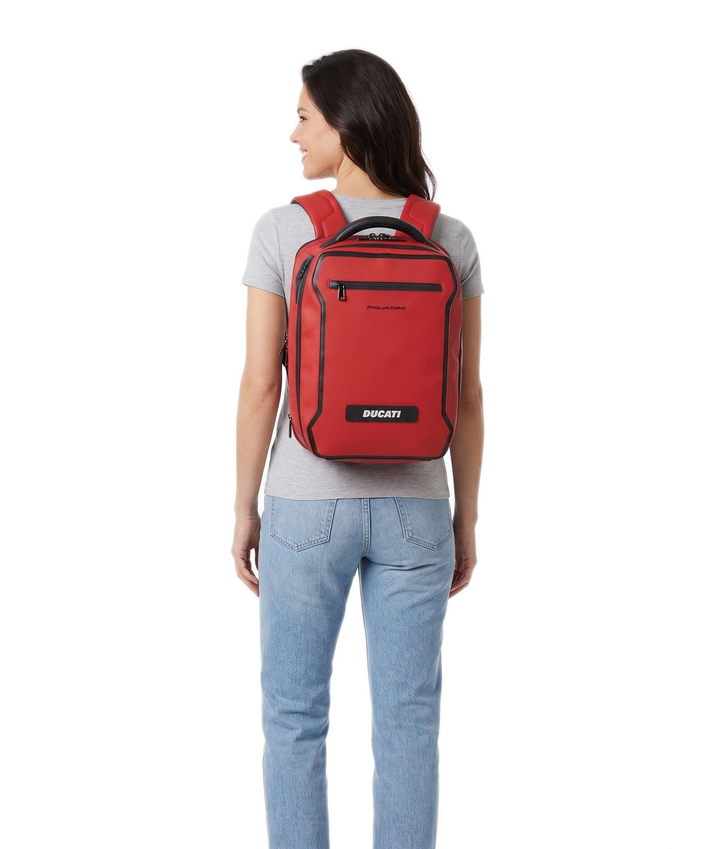 Piquadro Ducati C2OWD 30 Backpack red