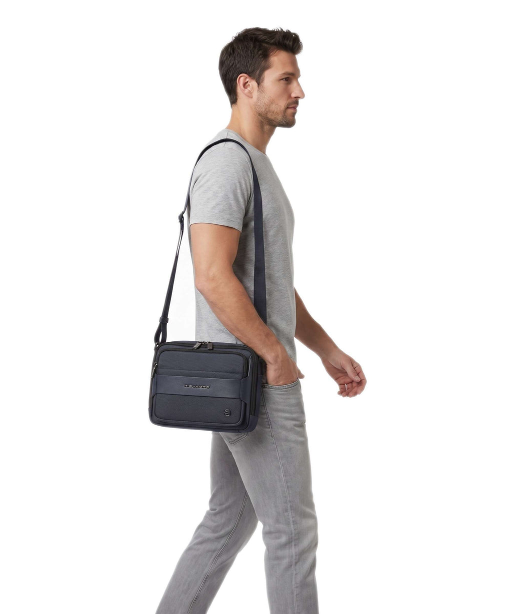 Piquadro Oberon Crossbody bag blue