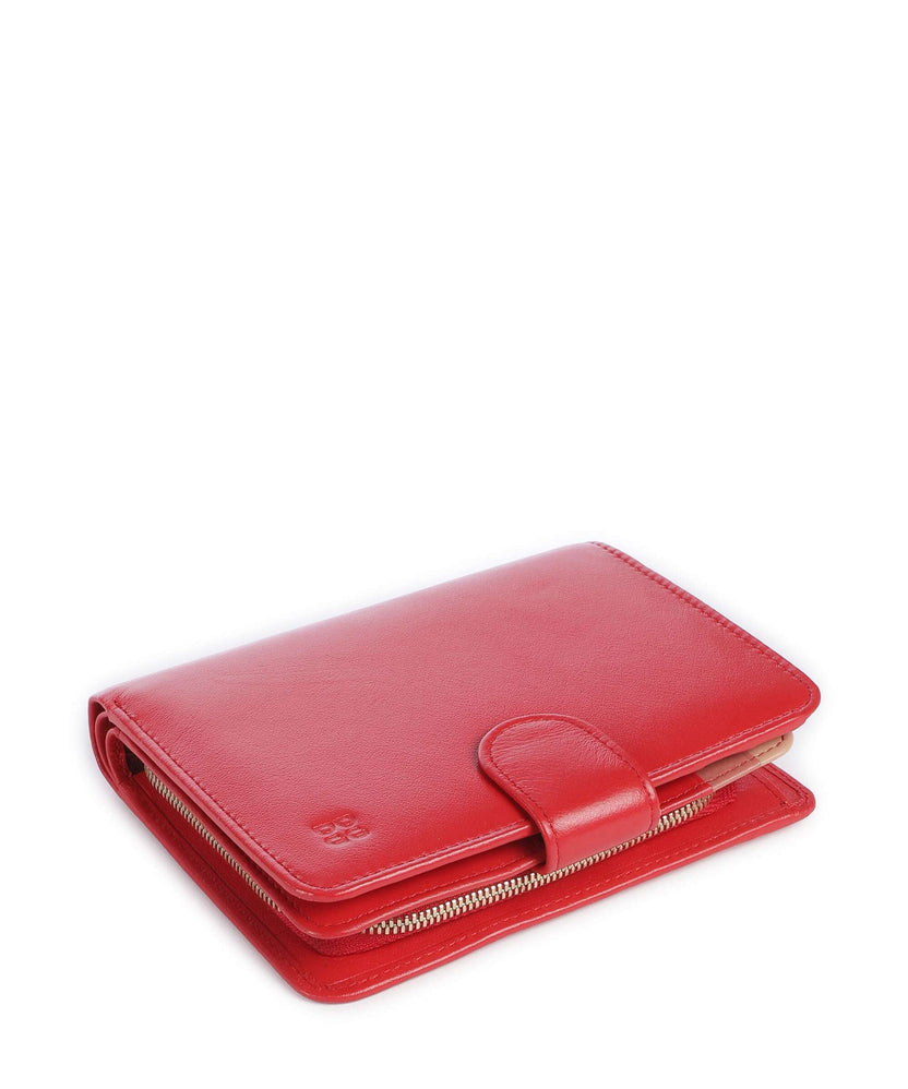 DuDu Bags Marbella RFID Wallet flame red