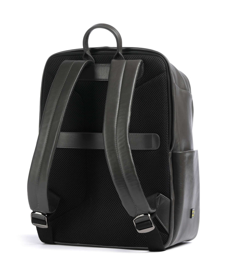 DuDu Bags Sydney Laptop backpack 15″ grained calfskin anthracite