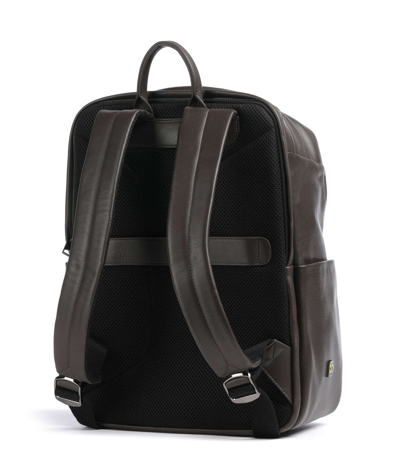 buy laptop backpack sydney DuDu Bags 15 grained calfskin mangrove DuDu Bags Sydney Laptop backpack