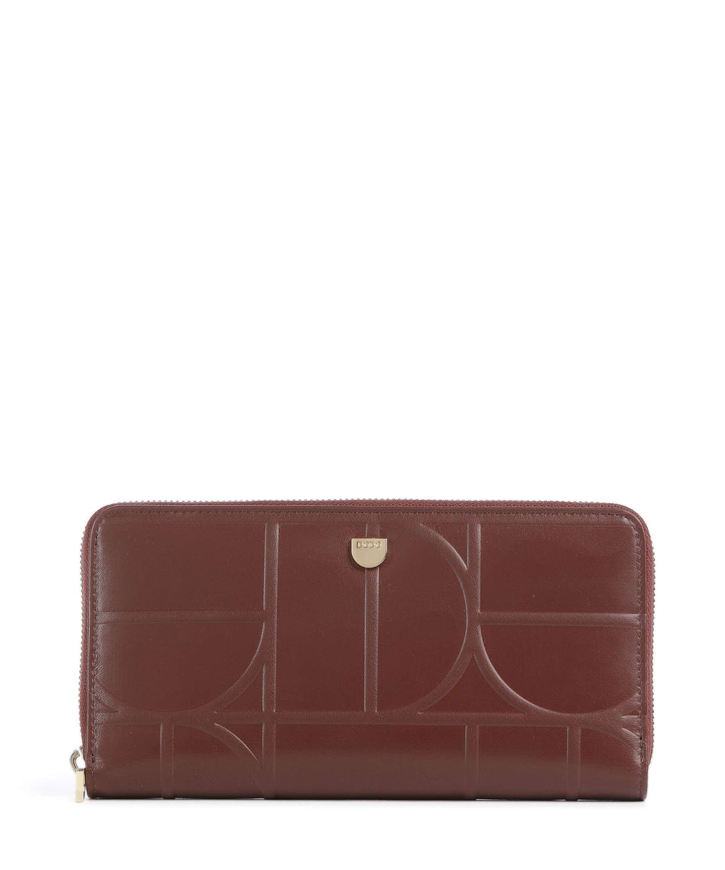 DuDu Bags Up RFID Wallet chocolate/lilac