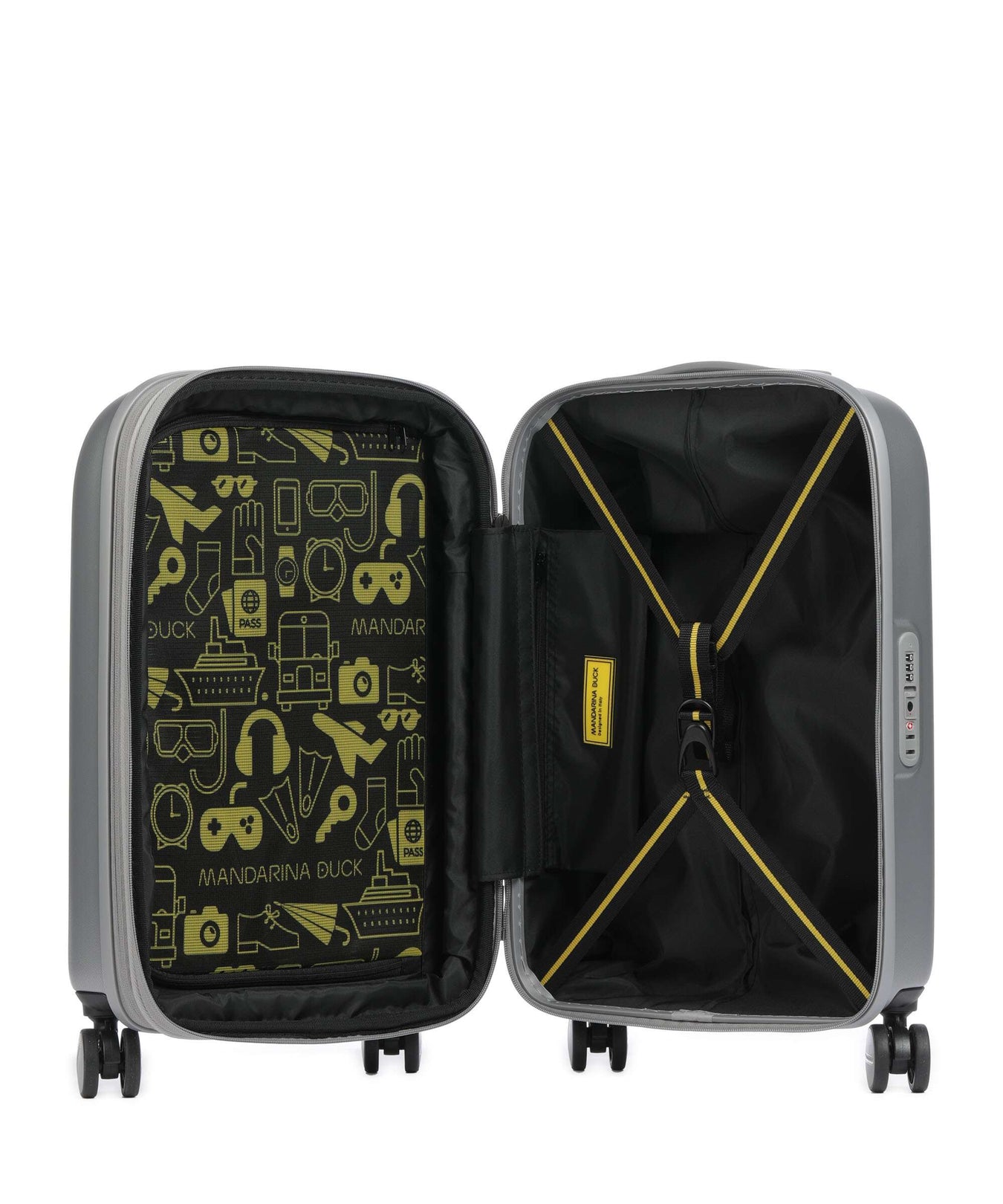 Mandarina Duck Logoduck+ Spinner (4 wheels) silver