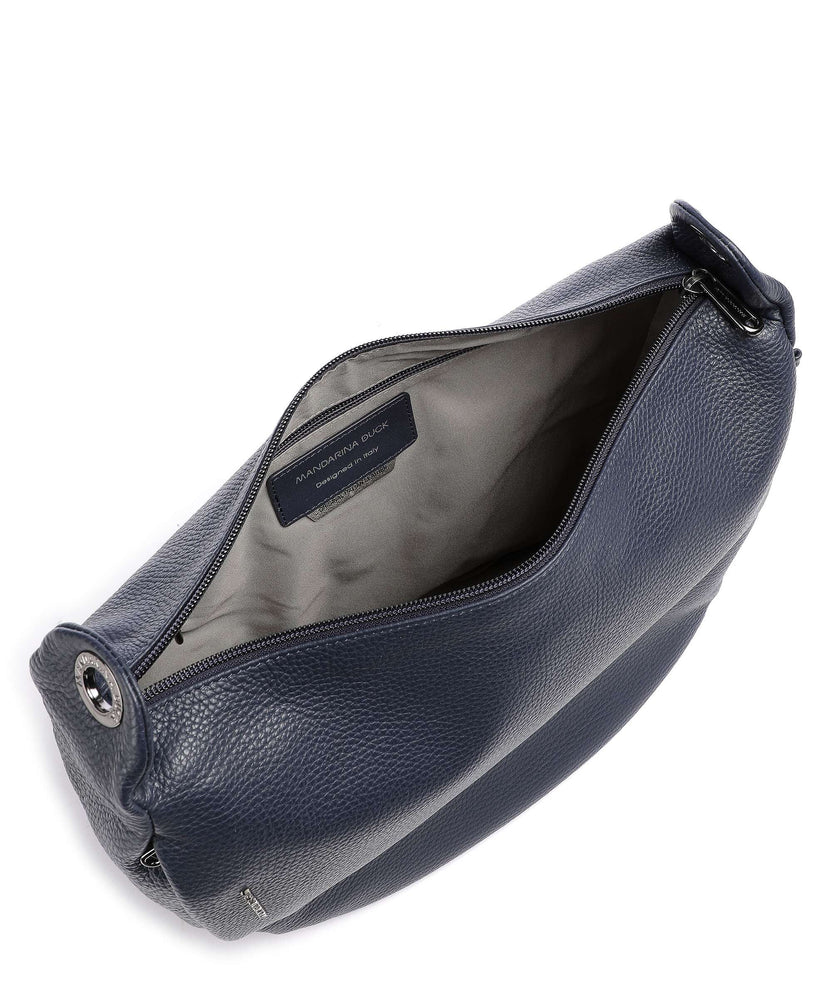 Mandarina Duck Mellow Leather Crossbody bag dress blue