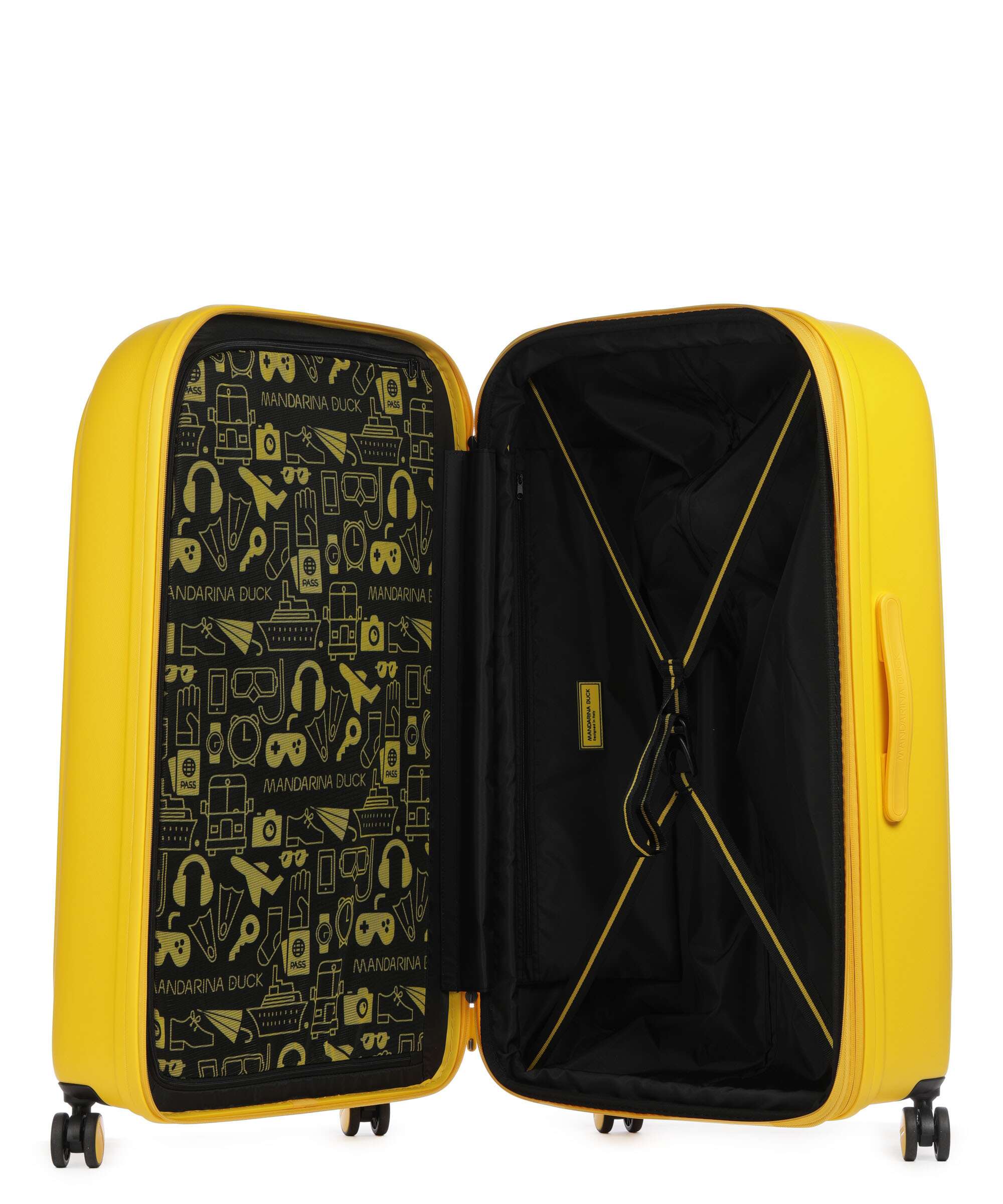 Mandarina Duck Logoduck+ Spinner (4 wheels) duck yellow