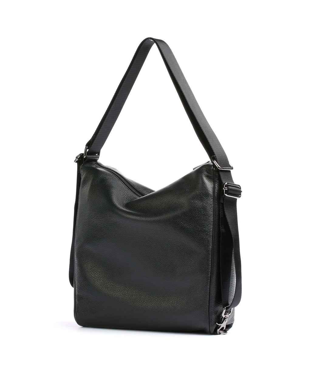 Mandarina Duck Mellow Leather Backpack bag nero