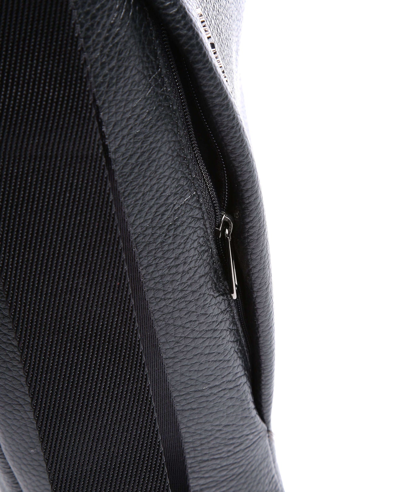 Mandarina Duck Mellow Leather Backpack bag nero