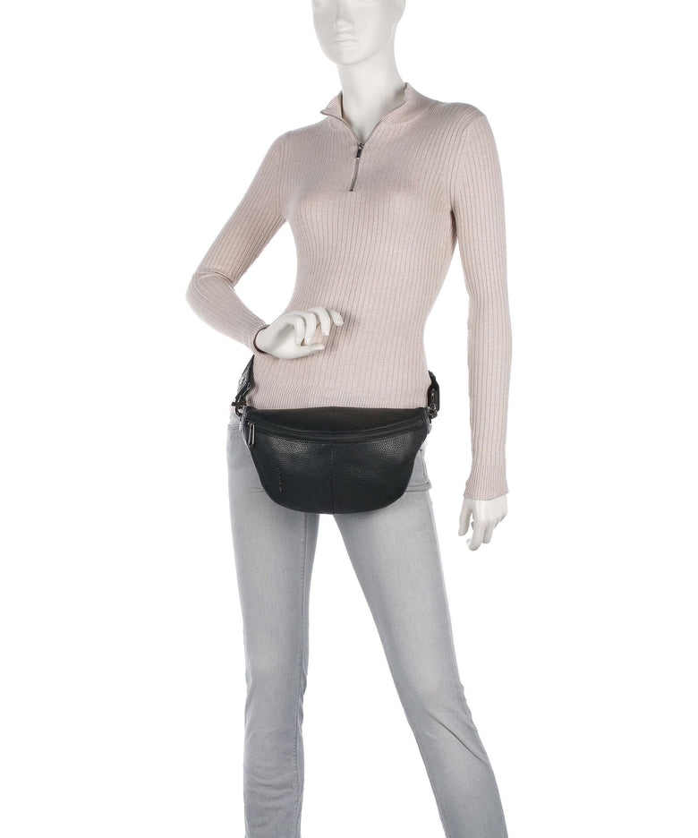 Mandarina Duck Mellow Leather Fanny pack nero