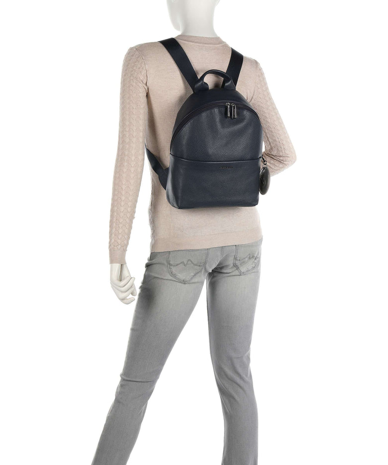 Mandarina Duck Mellow Leather Backpack dress blue