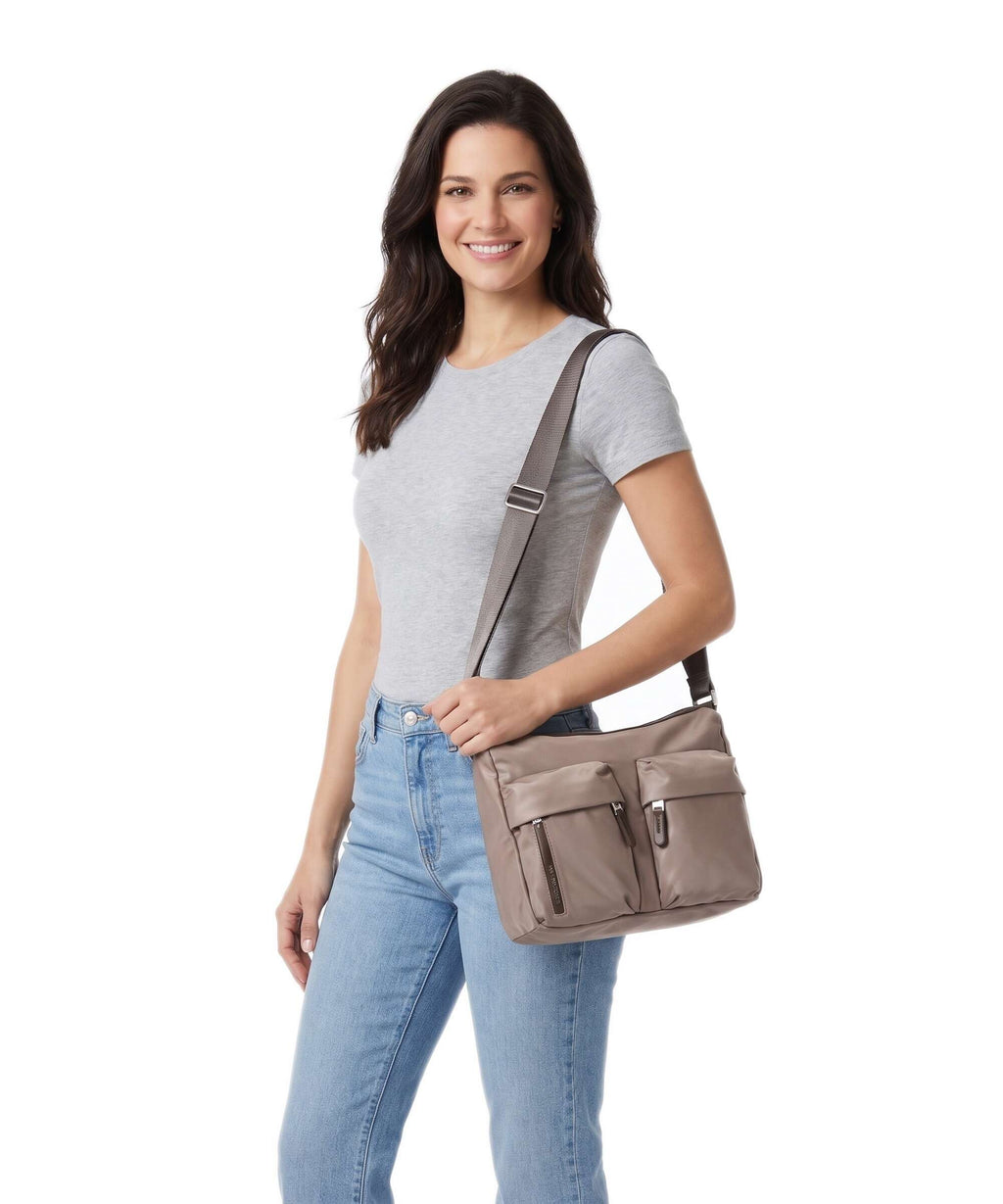 Mandarina Duck Hunter Crossbody bag beaver