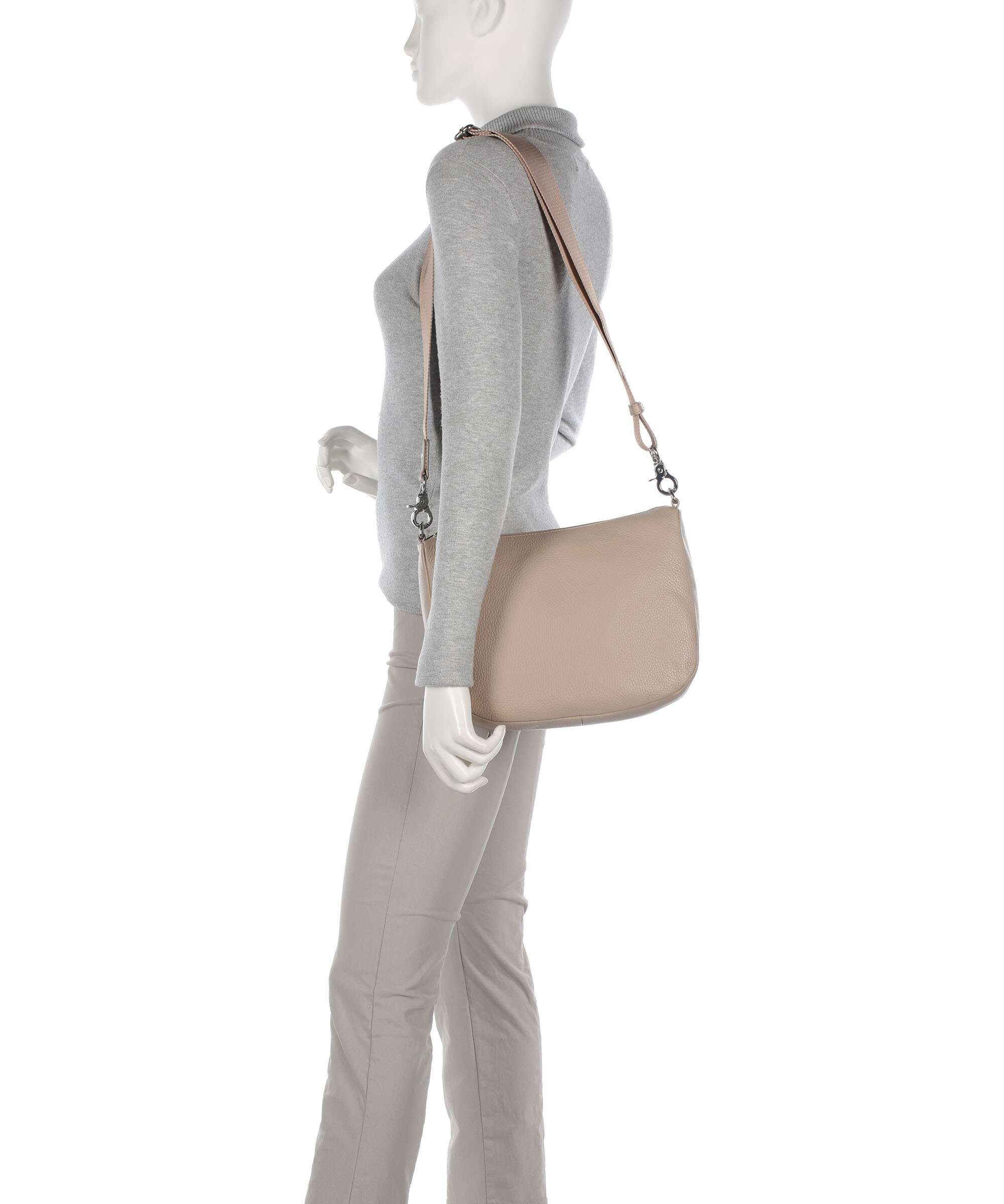 Mandarina Duck Mellow Leather Crossbody bag grained calfskin warm