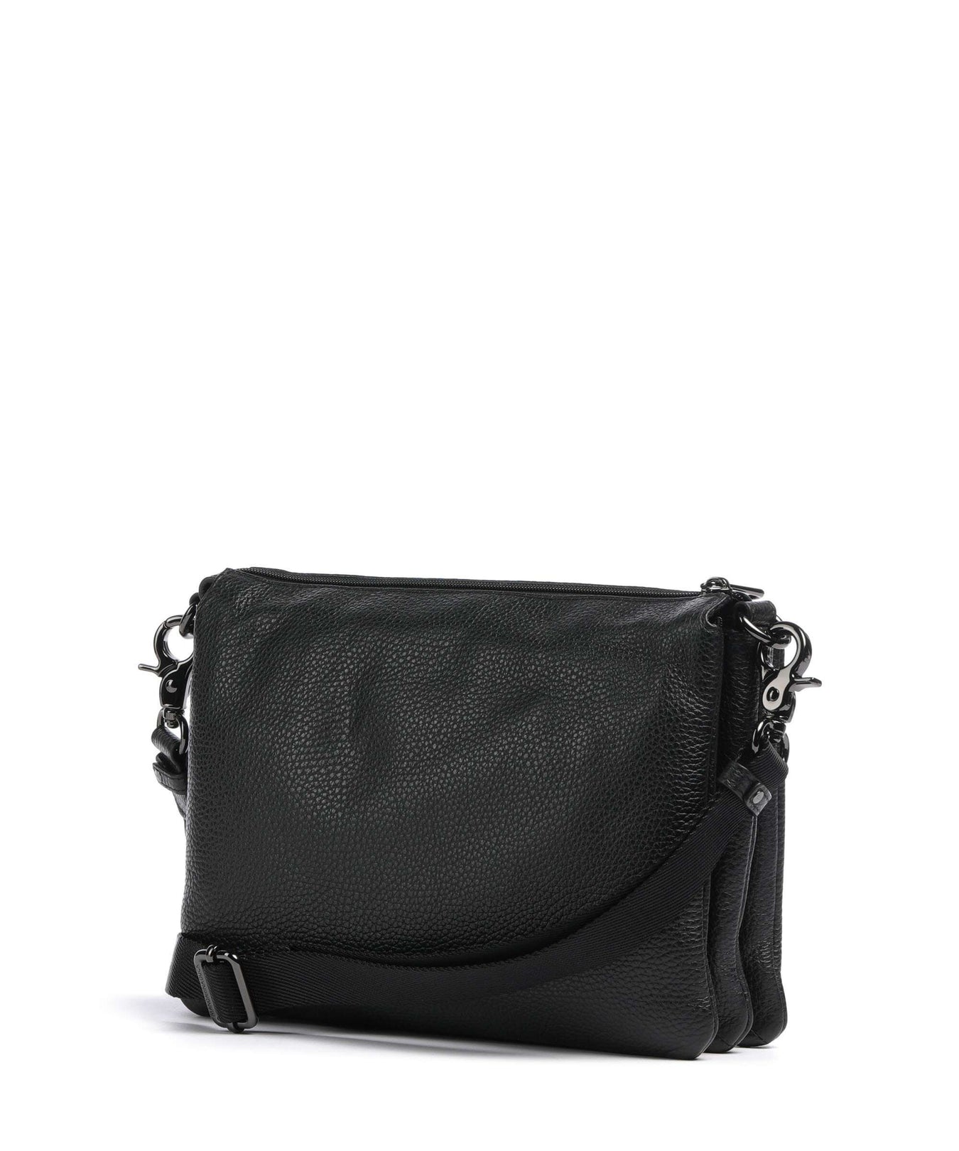 Mandarina Duck Mellow Leather Crossbody bag nero