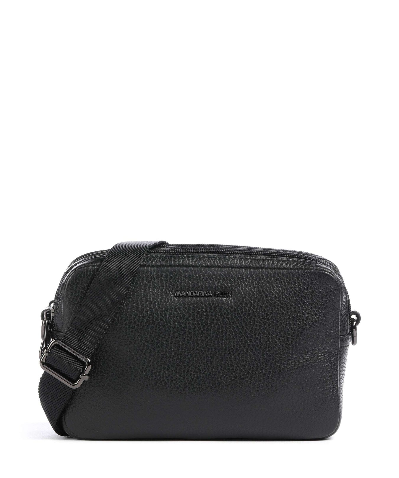 Mandarina Duck Mellow Leather Crossbody bag nero