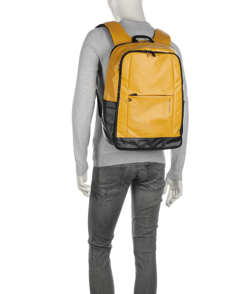 Mandarina Duck Eco Coated Backpack duck yellow