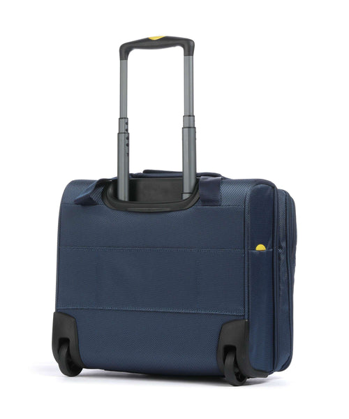 Mandarina Duck Zephyr Rolling briefcase dress blue
