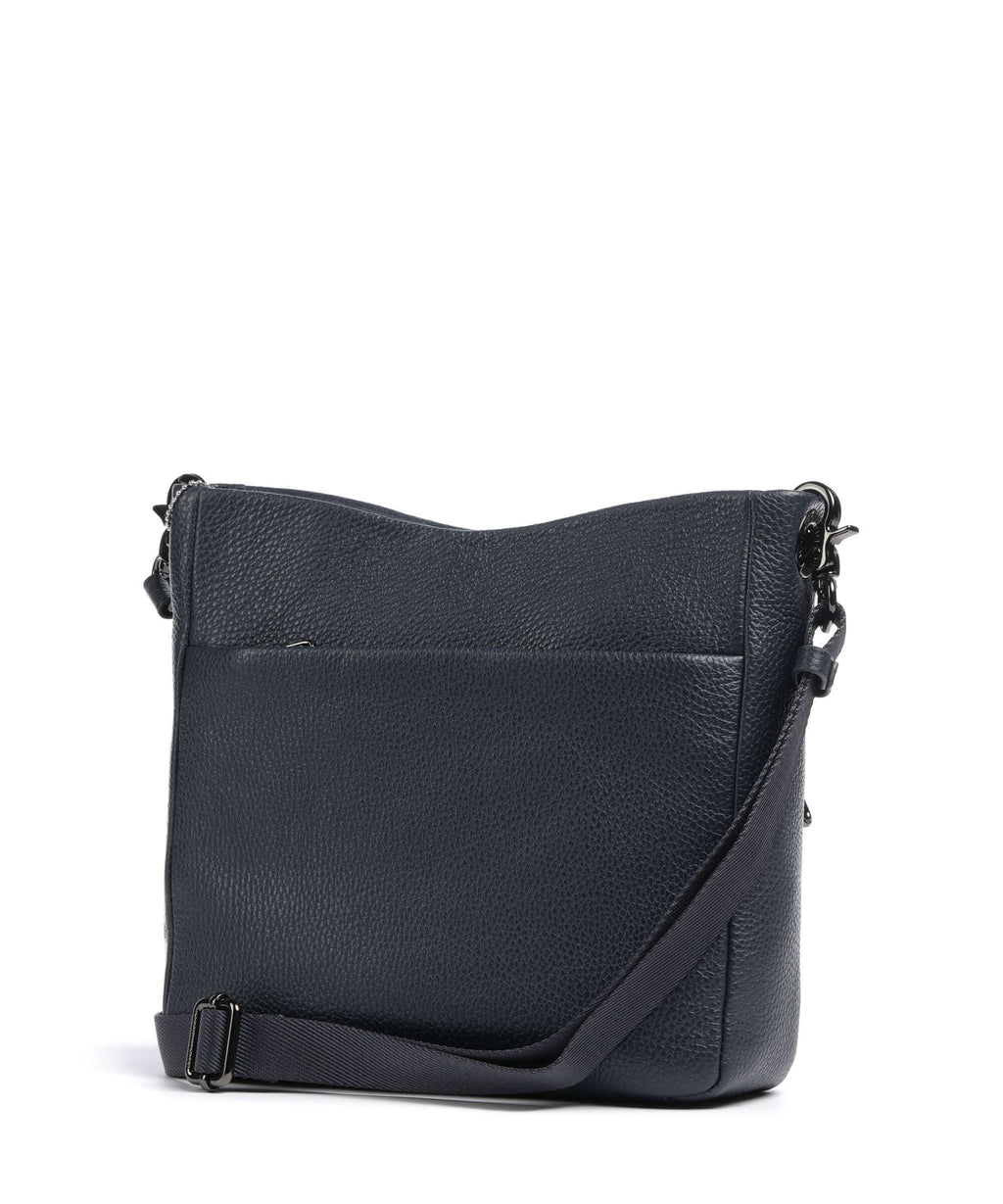 Mandarina Duck Mellow Leather Crossbody bag dress blue