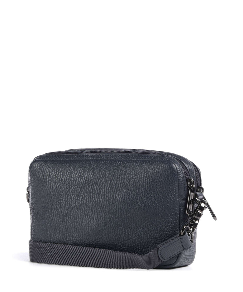 Mandarina Duck Mellow Leather Crossbody bag dress blue