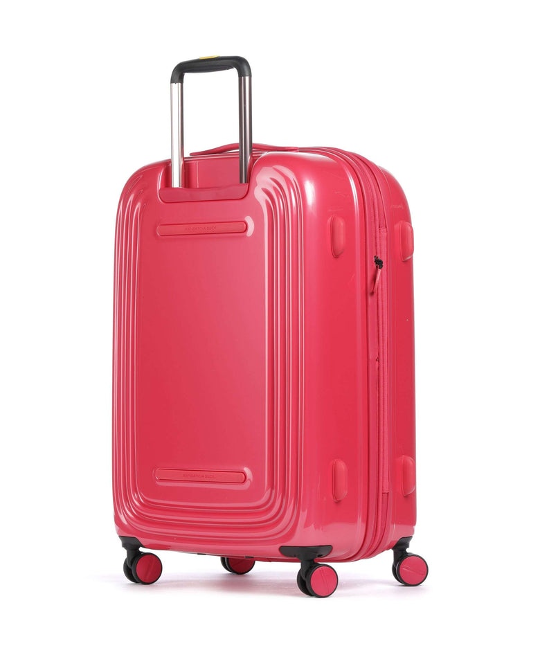 Mandarina Duck Logoduck+ Metal Spinner (4 wheels) raspberry