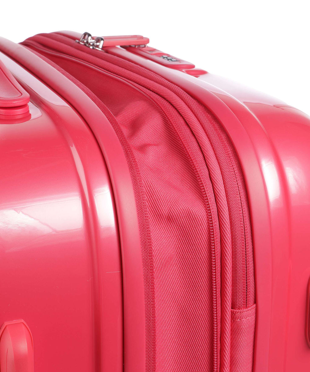 Mandarina Duck Logoduck+ Metal Spinner (4 wheels) raspberry