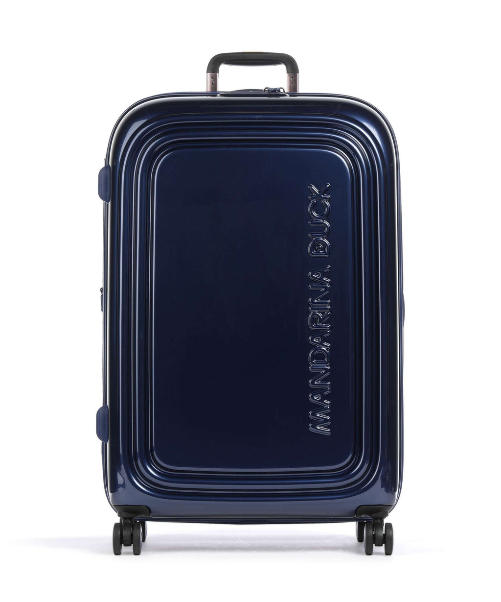 Mandarina Duck Logoduck+ Metal Spinner (4 wheels) blue indigo