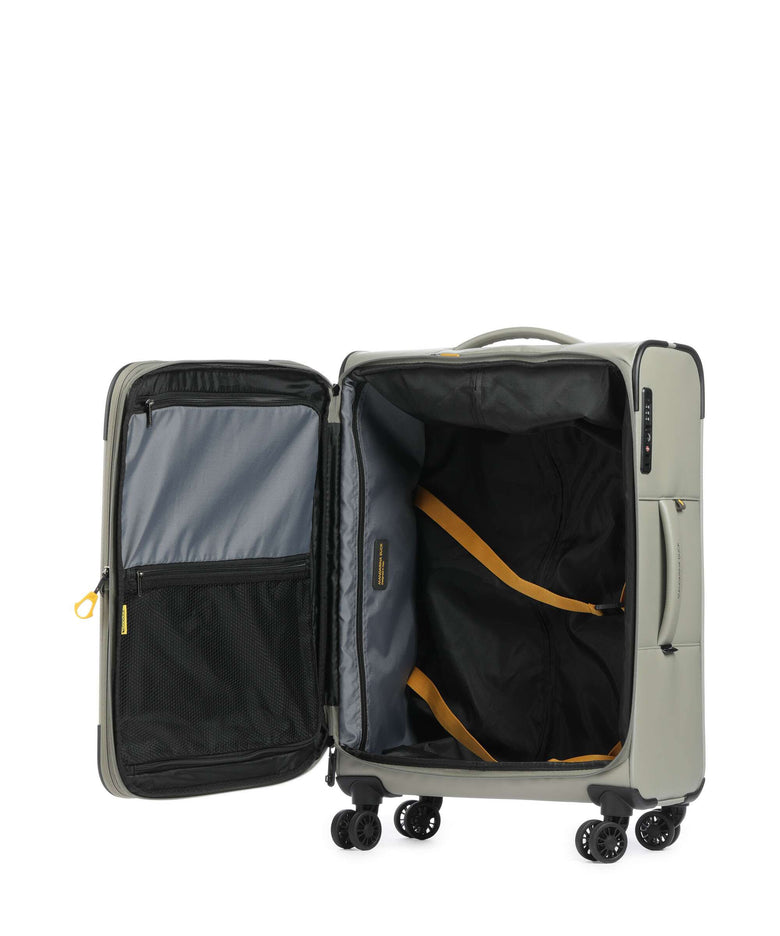 Mandarina Duck Eco Coated Spinner (4 wheels) mud