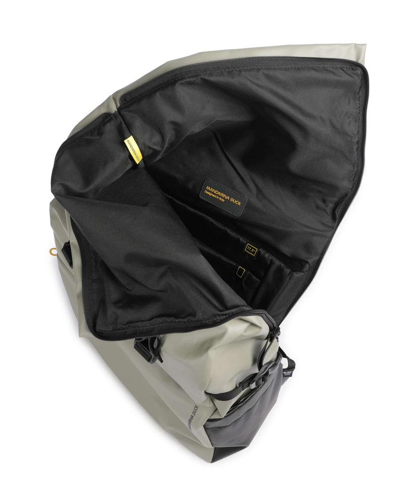 Mandarina Duck Eco Coated Laptop backpack mud