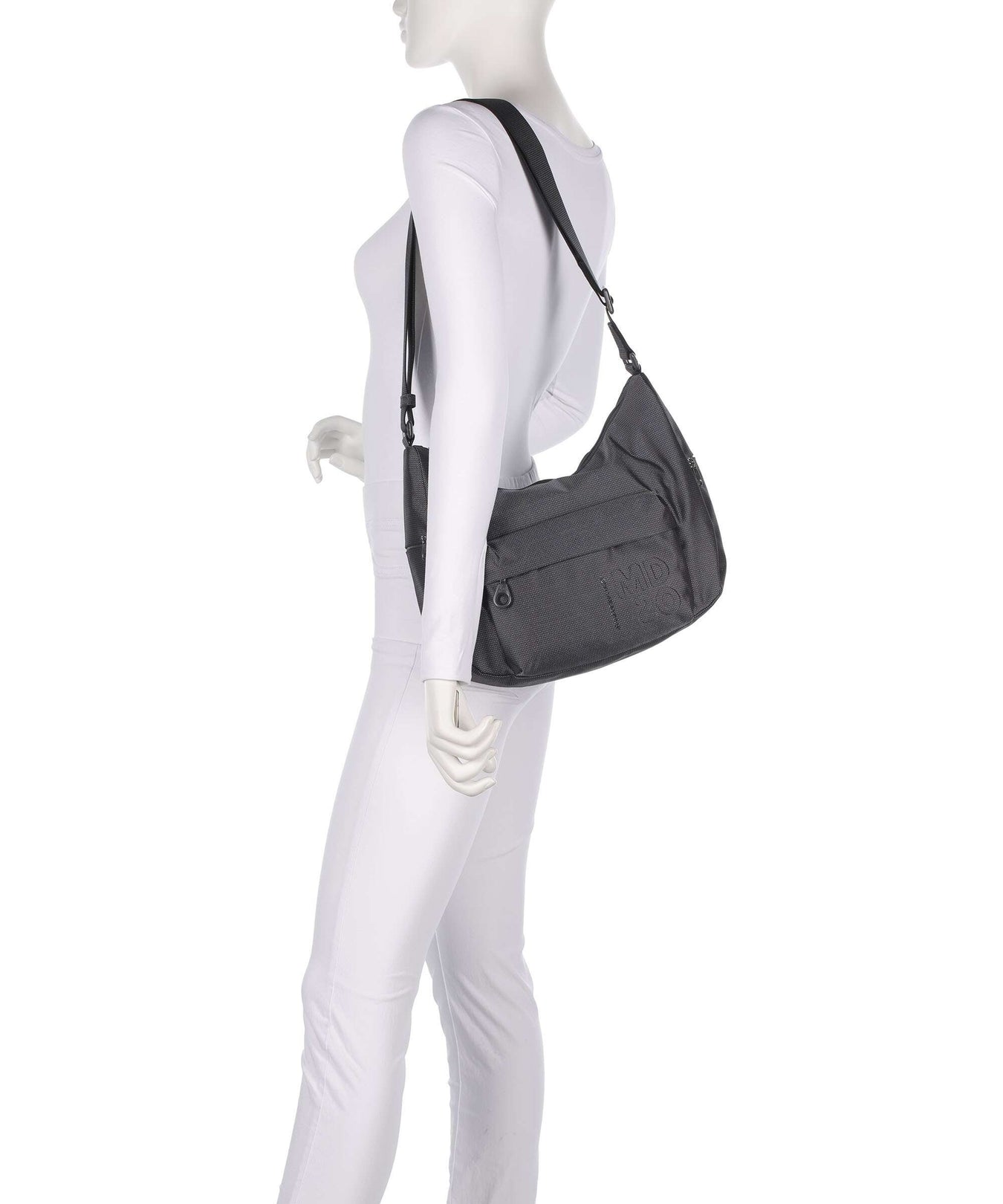 Mandarina Duck MD20 Hobo bag steel