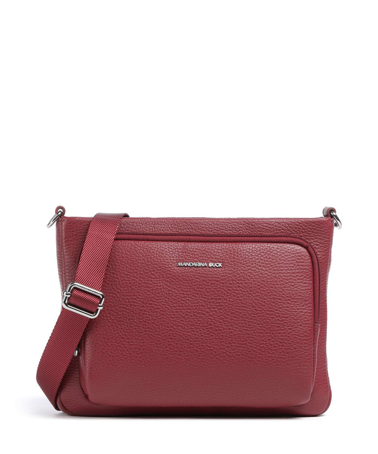 Mandarina Duck Mellow Leather Crossbody bag grape