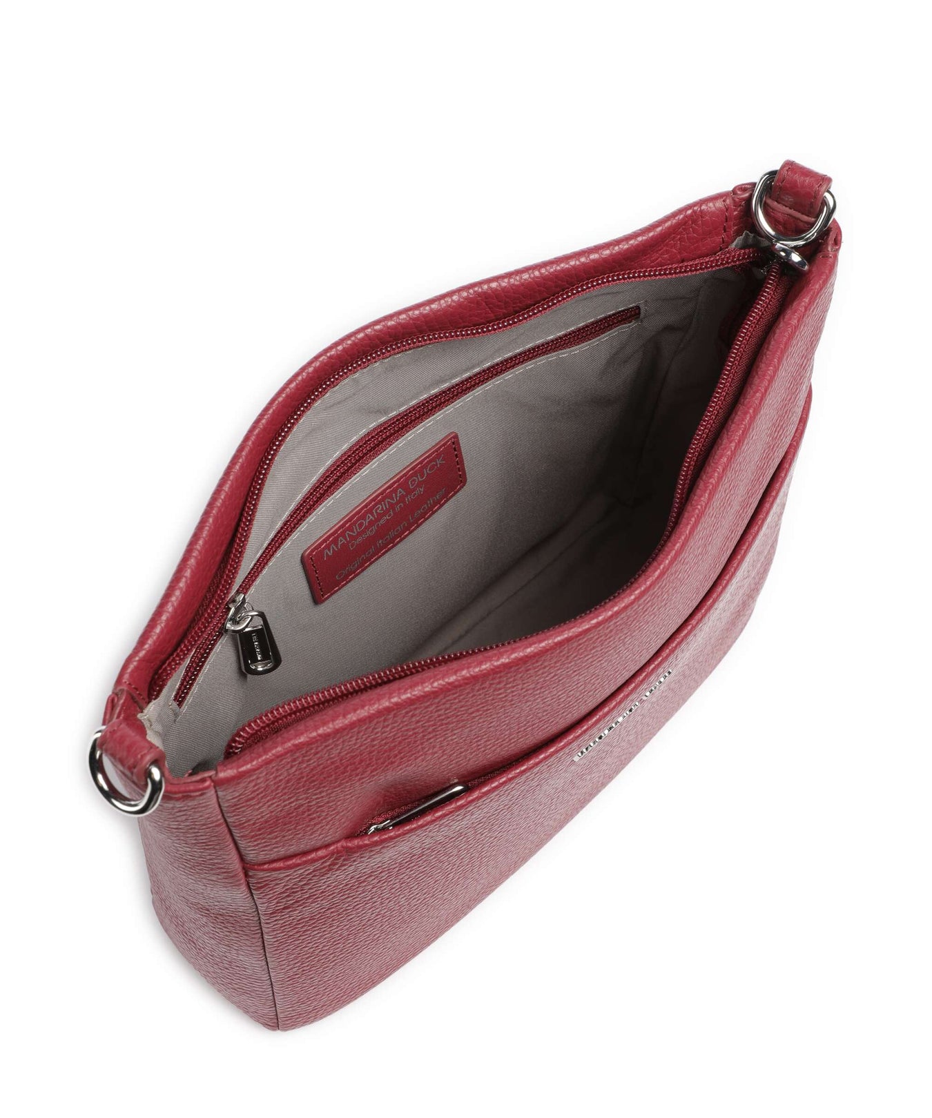 Mandarina Duck Mellow Leather Crossbody bag grape