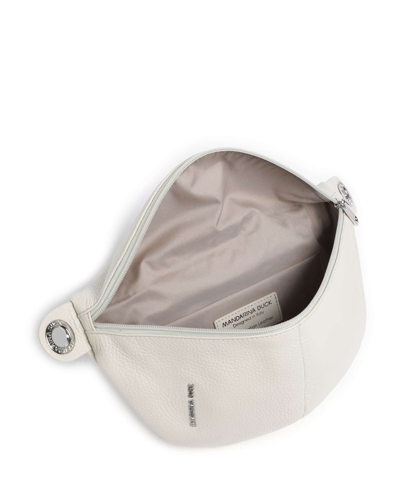 Mandarina Duck Mellow Leather Fanny pack cashmere