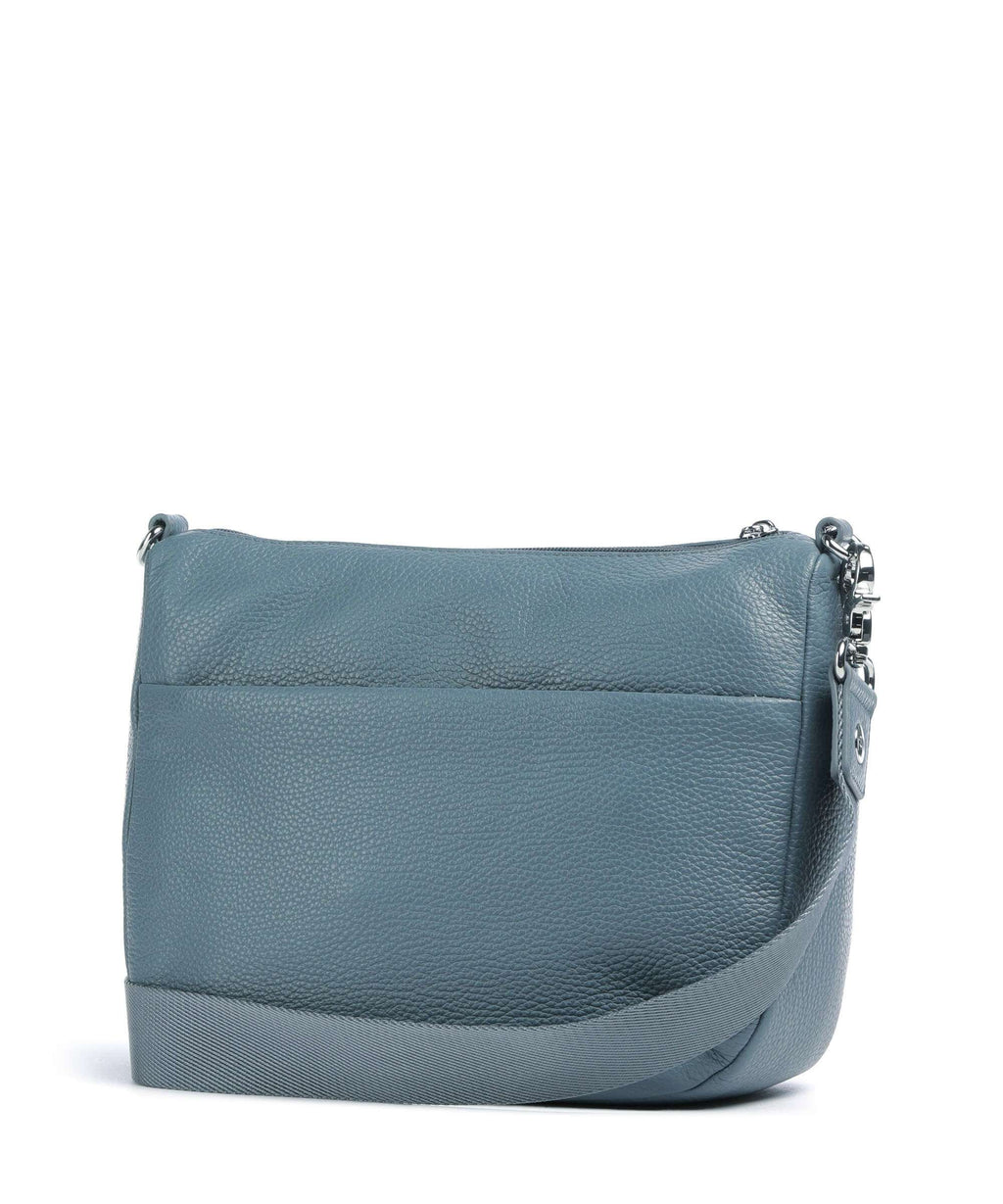 Mandarina Duck Mellow Leather Crossbody bag iron