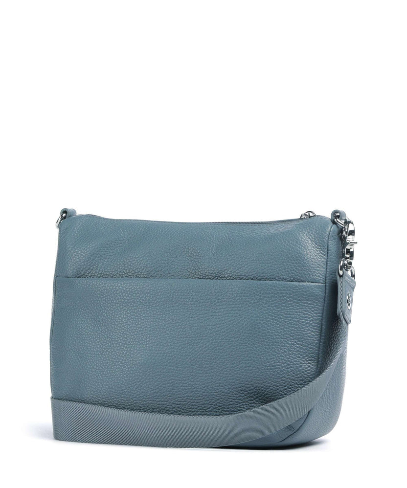 Mandarina Duck Mellow Leather Crossbody bag iron