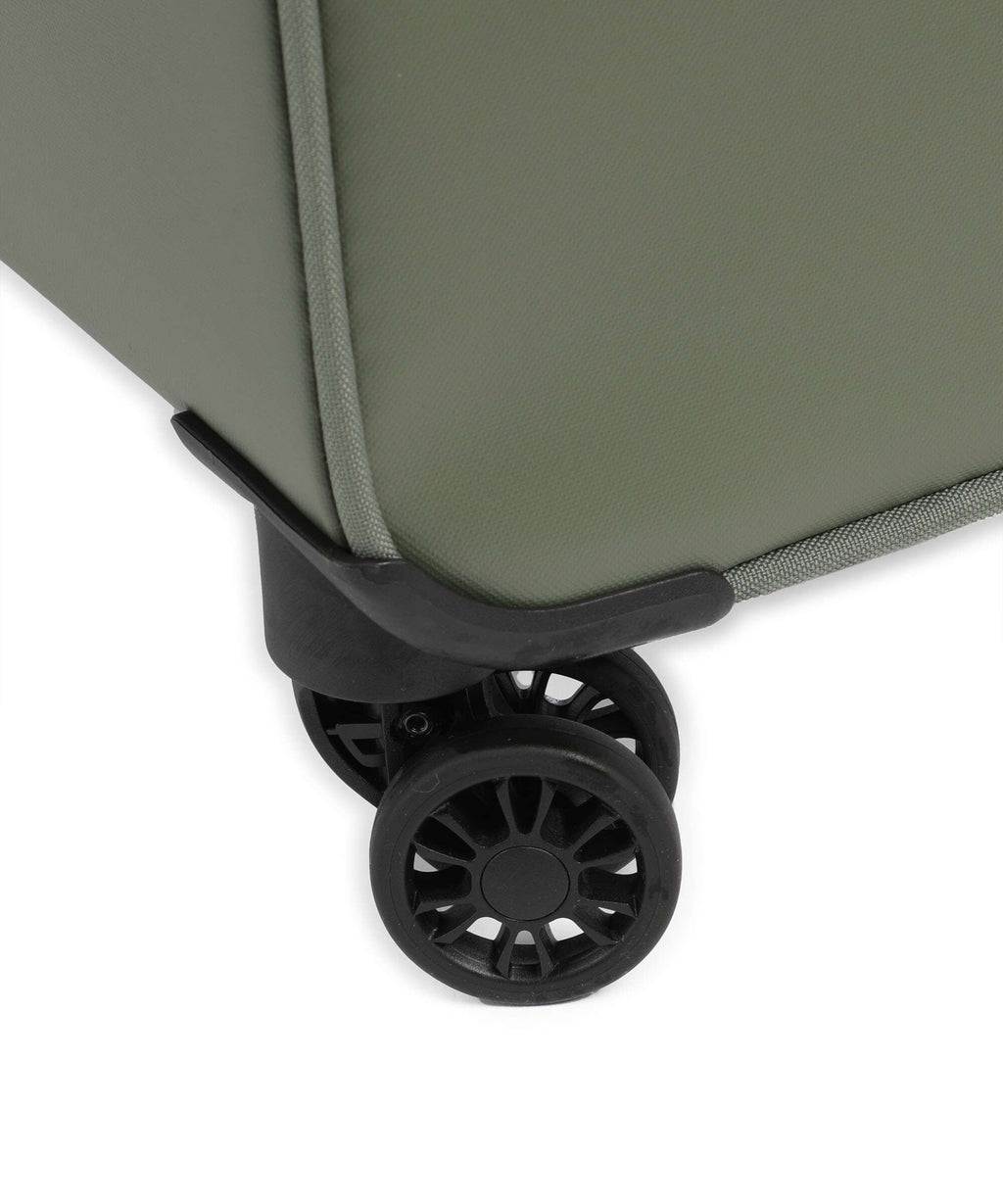 Mandarina Duck Coated Spinner (4 wheels) pine green