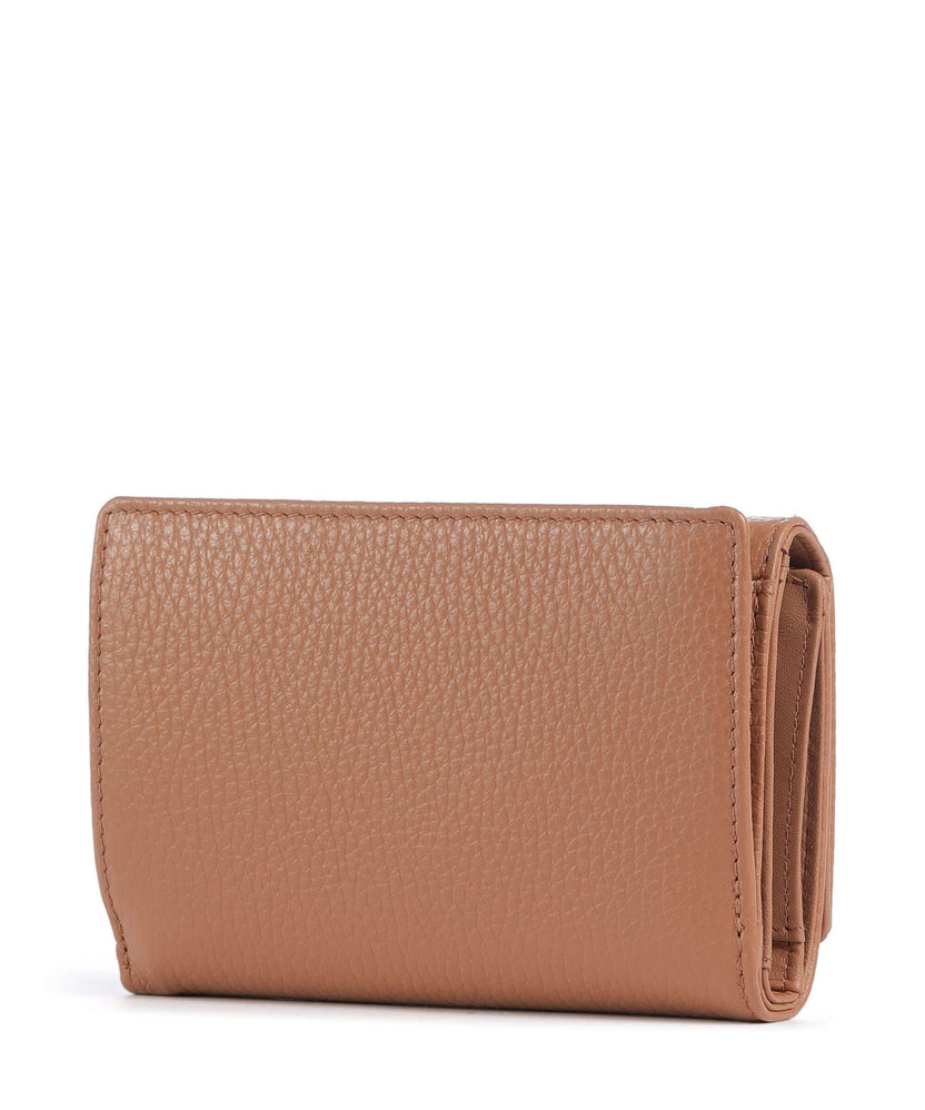 Mandarina Duck Mellow Leather Wallet pecan nut