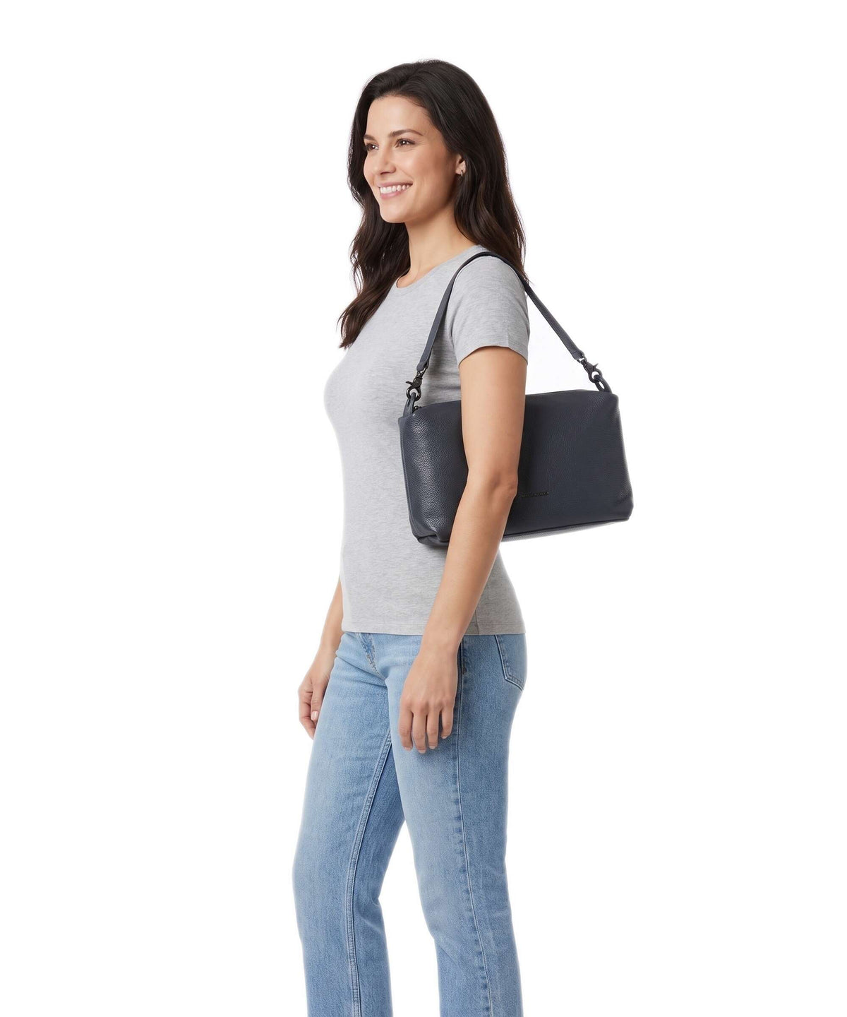 Mandarina Duck Mellow Leather Shoulder bag dress blue